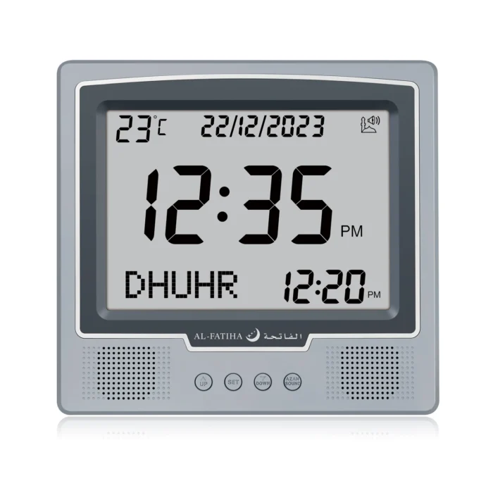 Digital LED Azan Muslim Islamic Prayer Clock