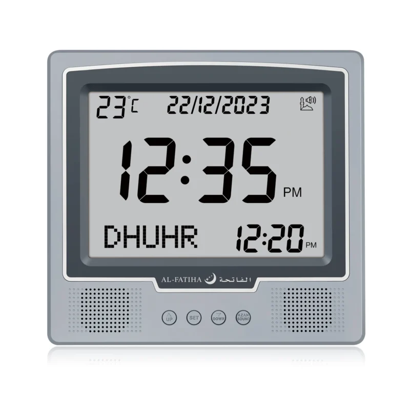 Digital LED Azan Muslim Islamic Prayer Clock