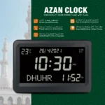 Azan Clock Alarm Wall Desk Table