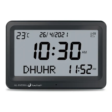 Azan Clock Alarm Wall Desk Table